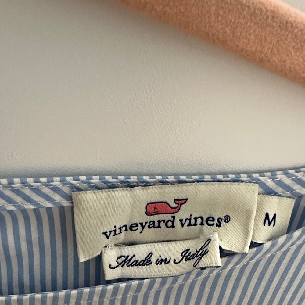 Blue Striped vineyard vines Women's Top - Picture 2 of 2